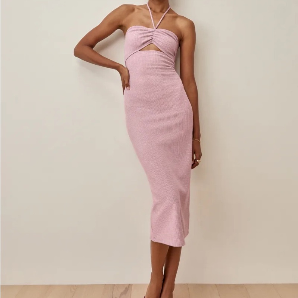 Reformation Indie Dress - Pink